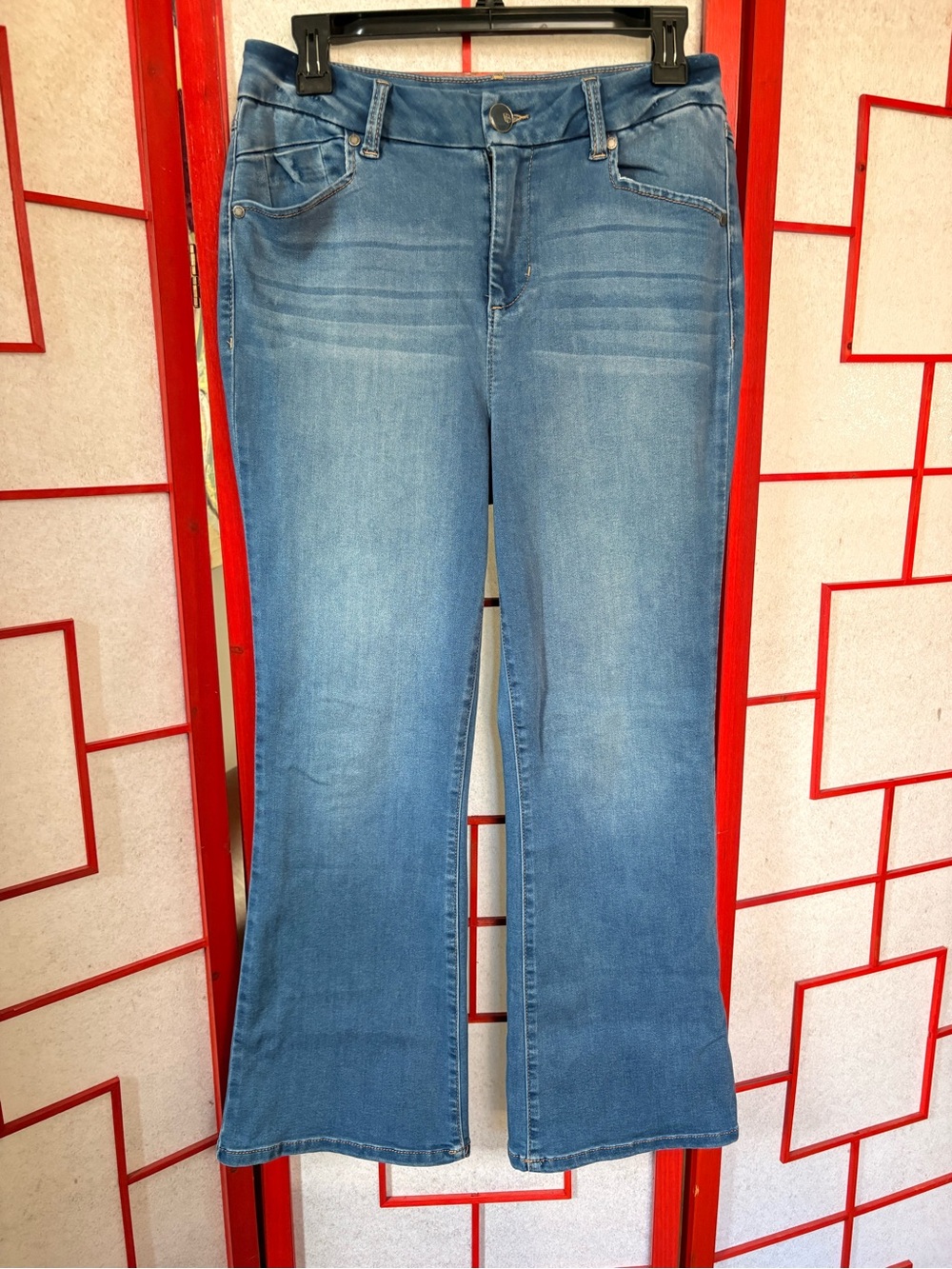 Super Stretch 1822 Women’s Light Blue Flare Jeans
